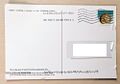 First postcard, back